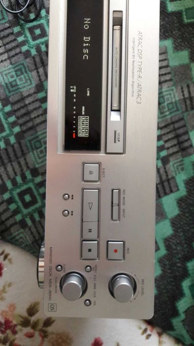 мини дисковая дека Sony-mds-jb 940 QS - пульт опция\ гарантия!