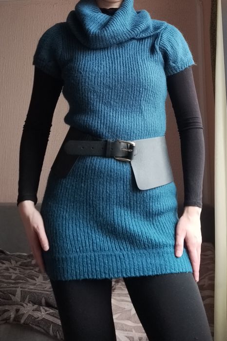 В'язана тепла туніка