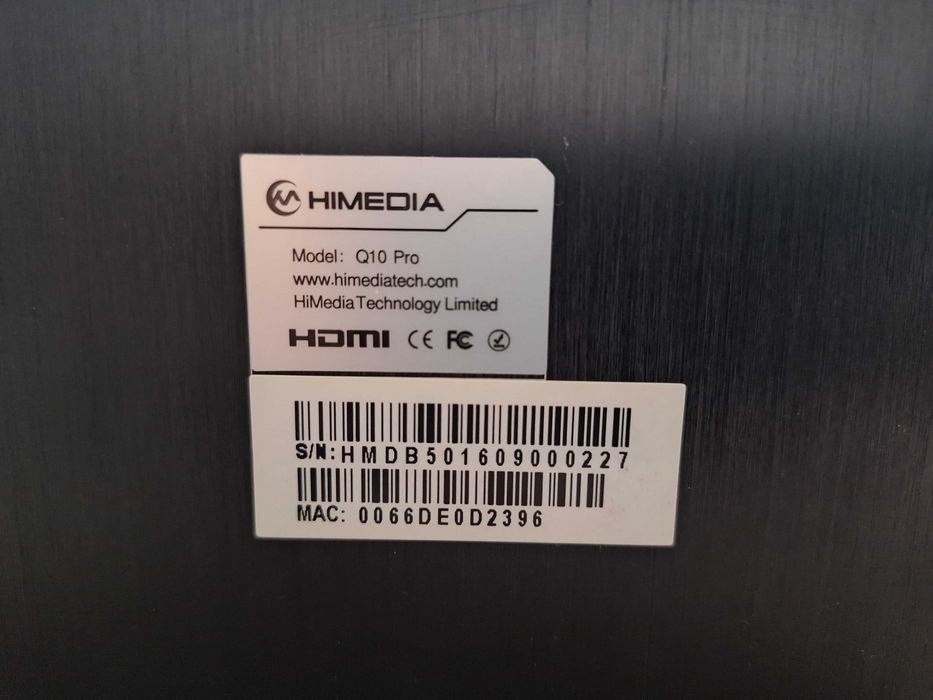 HiMedia Q10 PRO 4K HDR odtwarzacz multimedialny Android