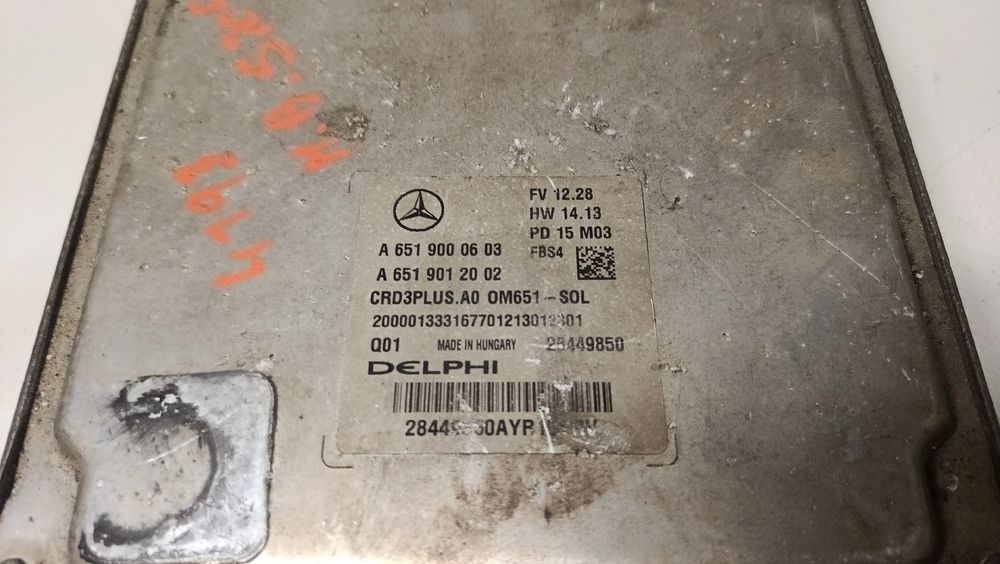 Centralina motor / ECU MERCEDES-BENZ Classe C Carrinha (S205)