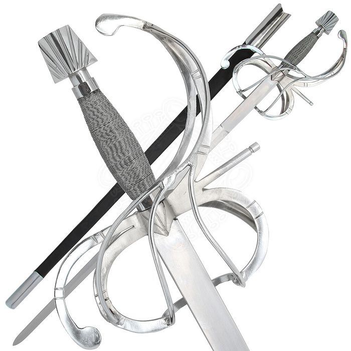 Renesansowy rapier z zagiętą rękojeścią Ottavio