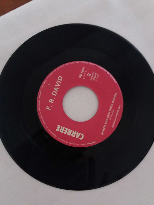 4 singles antigos - F-R David "Words"e outros .