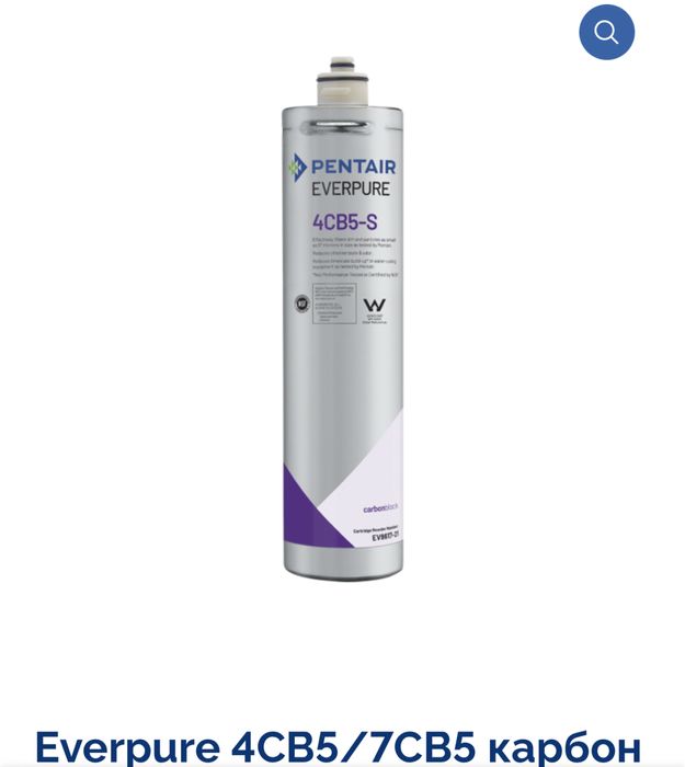 Фільтр для води ( карбон блок) 4CB5