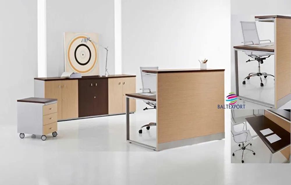 Mesa Reunião Secretaria Escritorio Cad. Visitante Rodada Material Novo