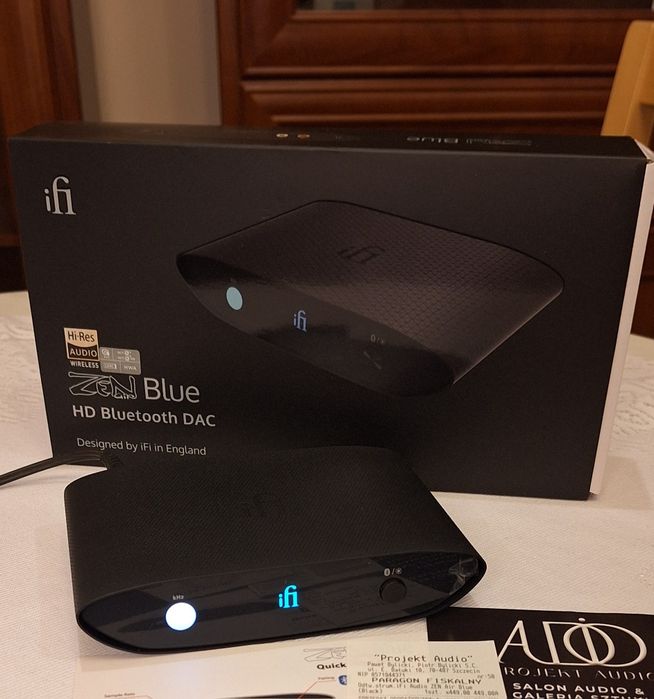 NOWY IFI ZEN AIR BLUE streamer adapter Bluetooth LDAC LHDC plus zasilacz liniowy GRATIS!!!