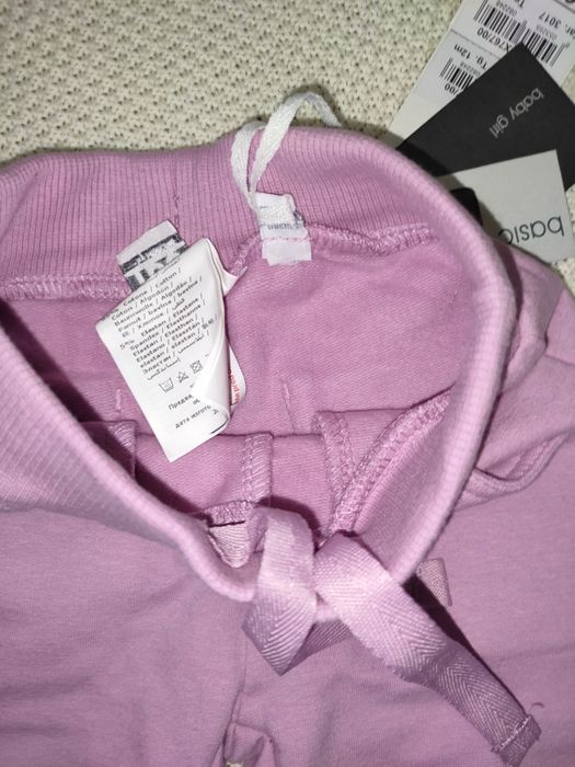 Теплий весняний костюм ,кофта - пальто та штани для дівчинки 74-80 см