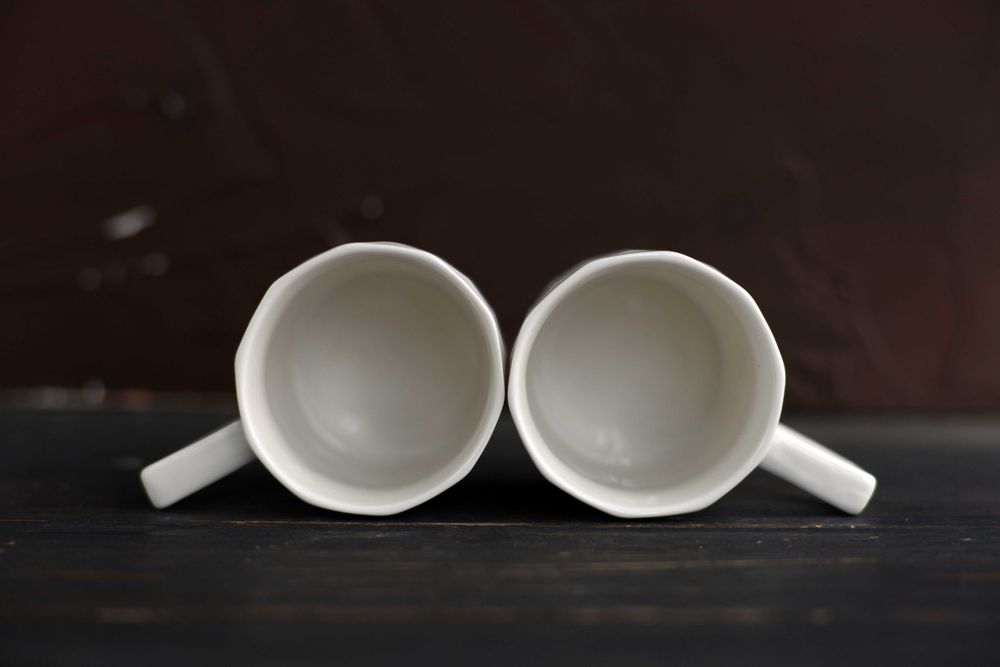 Набір порцелянових кавових чашок кавові чашки філіжанки для кави