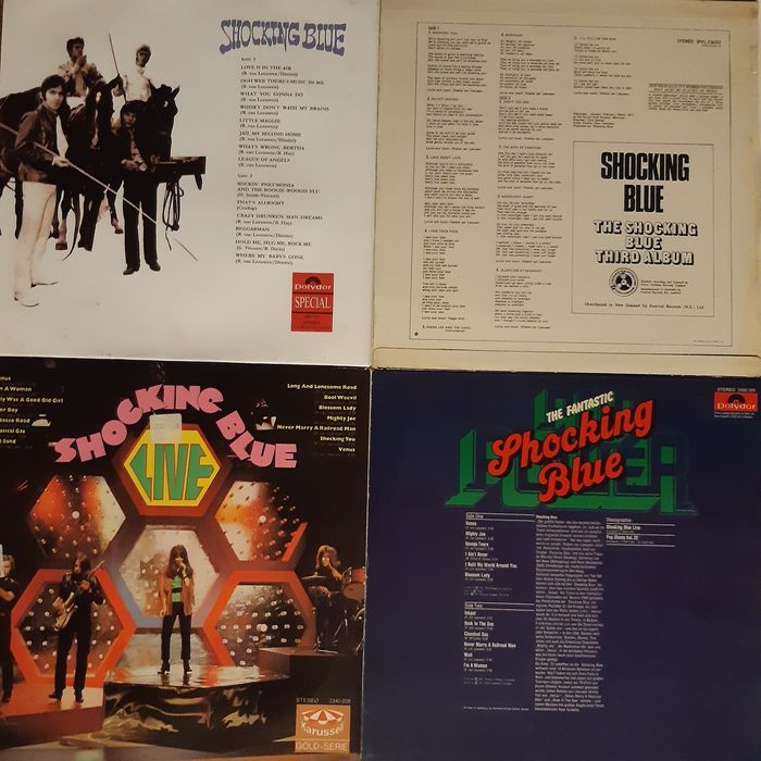 Оригинальные пластинки Shocking Blue