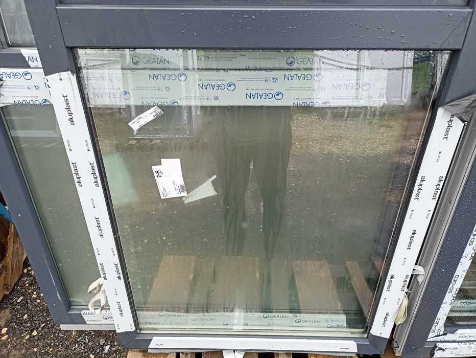 Okno pcv 96/223 antracyt