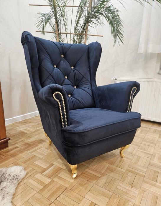 Fotel uszak-bujak płozy lub nogi- PROMOCJA_szybka realizacja!!!