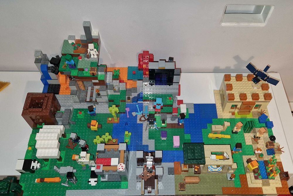 LEGO minecraft ogromny zestaw