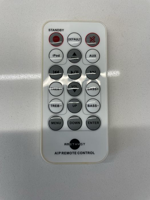 Coluna Amethyst IDog — com comando e adaptador original