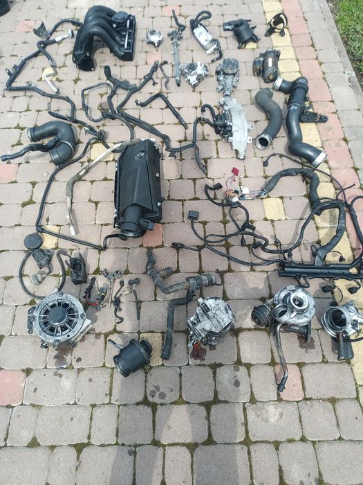 Патрубки інтеркулера мерседес w203 2,2 cdi om 611