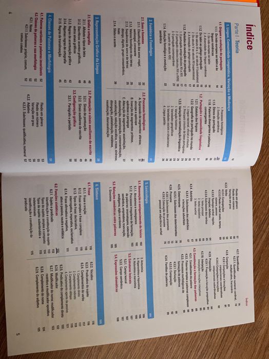 Livro de gramática de português