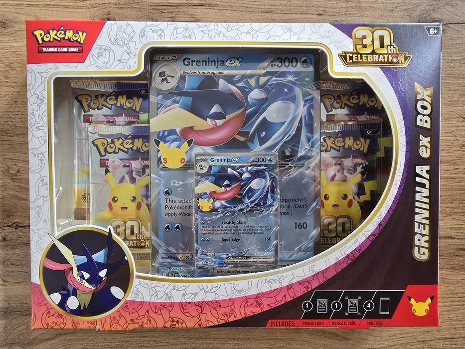 Pokémon TCG: 30th Celebration - Ex Box - Greninja ex