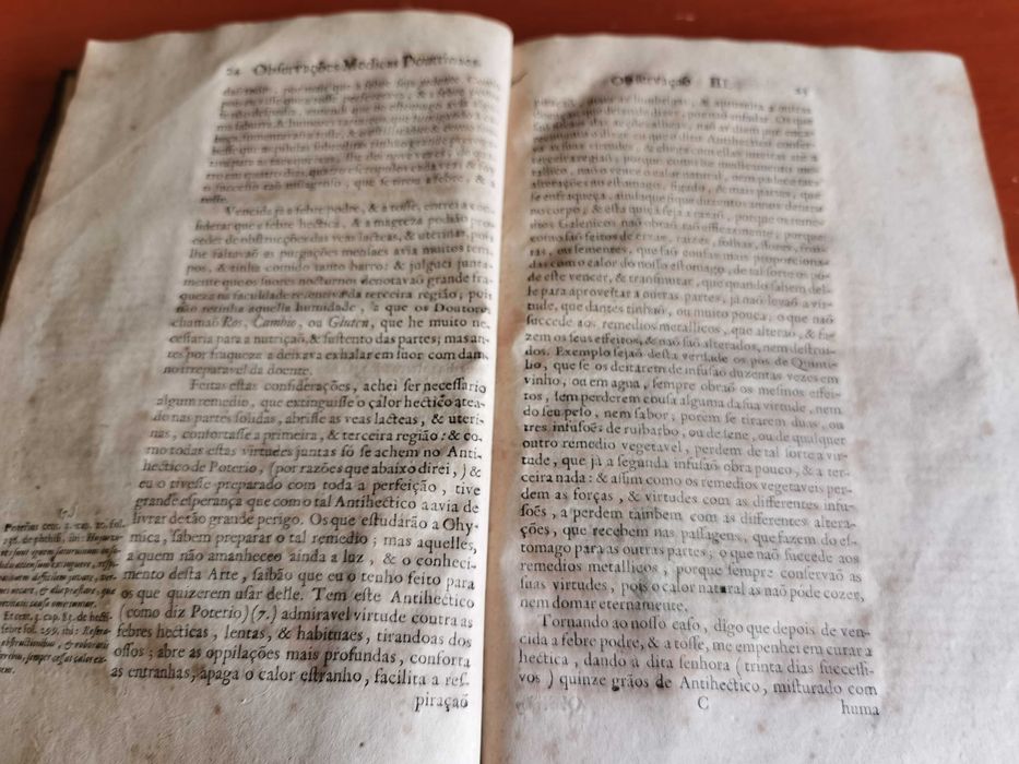 Observaçoens Medicas Doutrinaes de Cem caos Gravíssimos. Joam Curvo Se