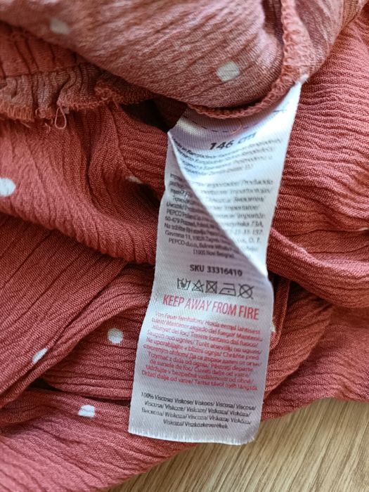 Luźne spodnie z szeroką nogawką