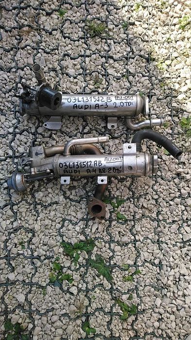 AUDI CHŁODNICA CHŁODNICZKA EGR RECYRKULACJI SPALIN