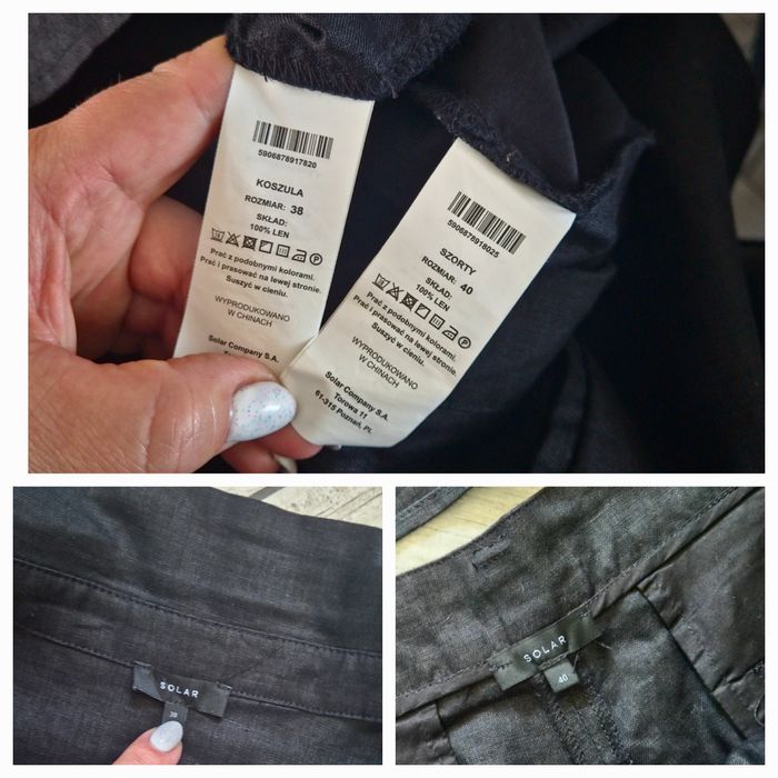 Solar komplet Koszula plus szorty M/L