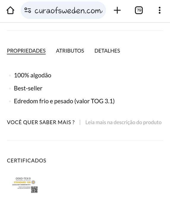 Cobertor pesado CURA 11Kgs 150x210cm