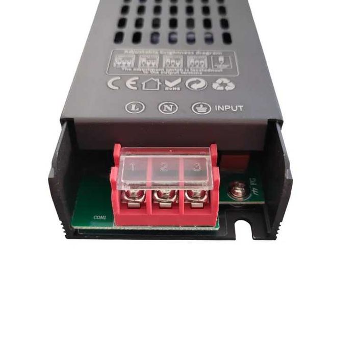 2x 24V 200W ściemnialny zasilacz LED Ultracienki transformator do taśm LED