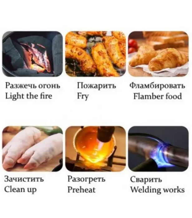 Газовая горелка паяльная TQ-2508 (латунь)