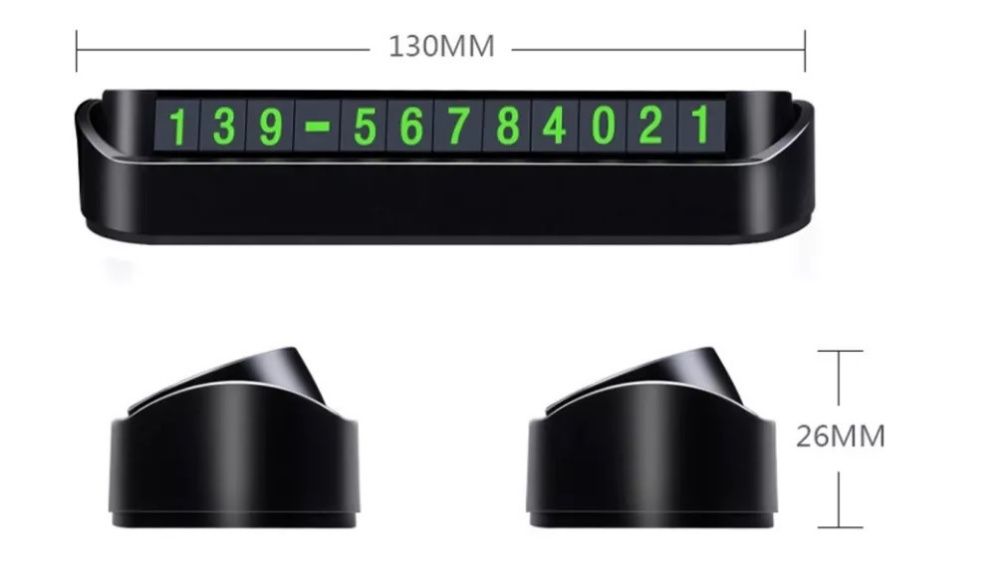 Автовизитка, номер телефона на торпеде автомобиля, временная парковка!