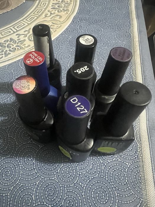 Гель лаки для навчання