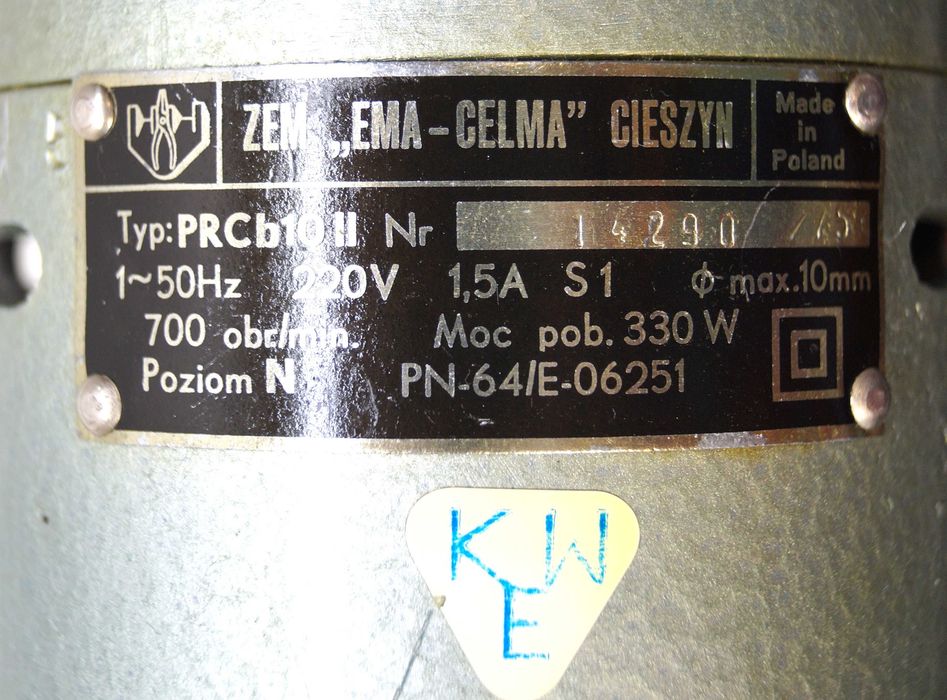 Wiertarka CELMA PRCb aluminiowa PRL