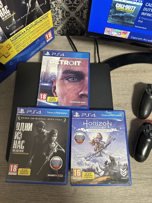 Playstation 4 Slim | 1TB | Повний Комплект!