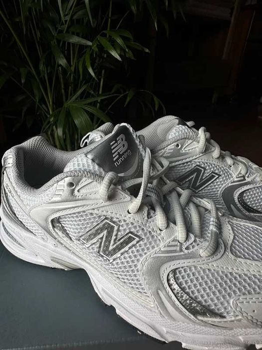 New Balance 530 Silver White Rozmiar 36