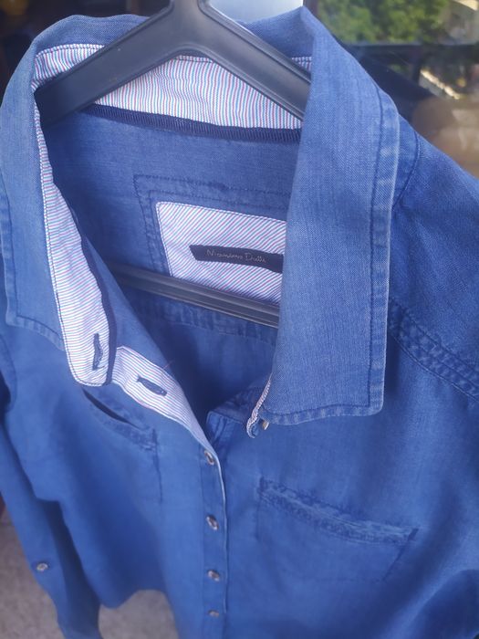 Camisa de ganga Massimo Dutti nova
