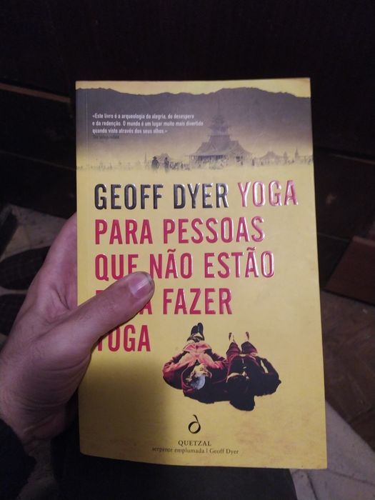 Geoff dyer yoga para pessoas que não estão para fazer yoga livro