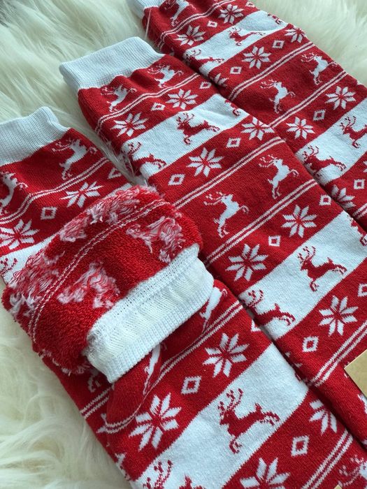 Новорічні Шкарпетки махрові