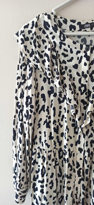 Vestido print animal Zara