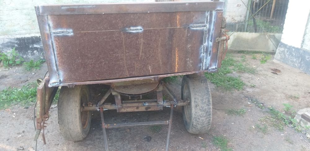 Продам причіп двох осний до міні - трактора