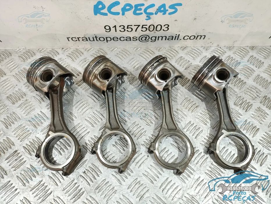 4 Pistões Audi - Motor CDU 3.0d V6 24v - 059AE - Pistão Piston - A5 |