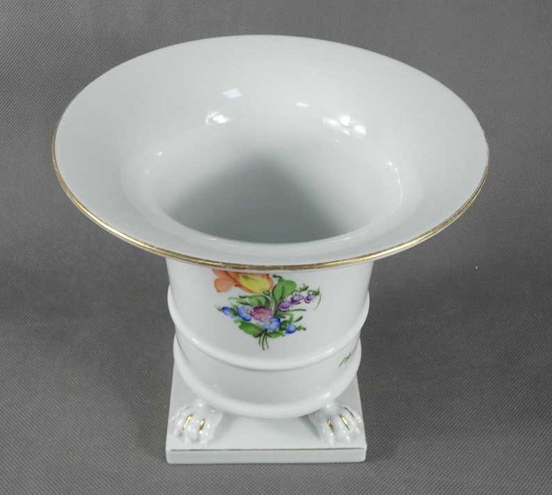 Porcelanowy WAZON ręcznie malowany Węgry HEREND
