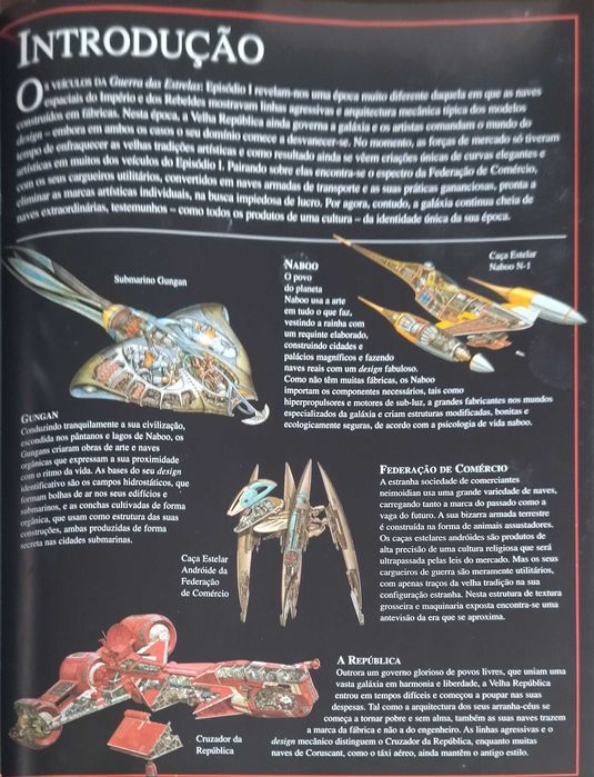 Star Wars Guerra das Estrelas Episódio I, Livro