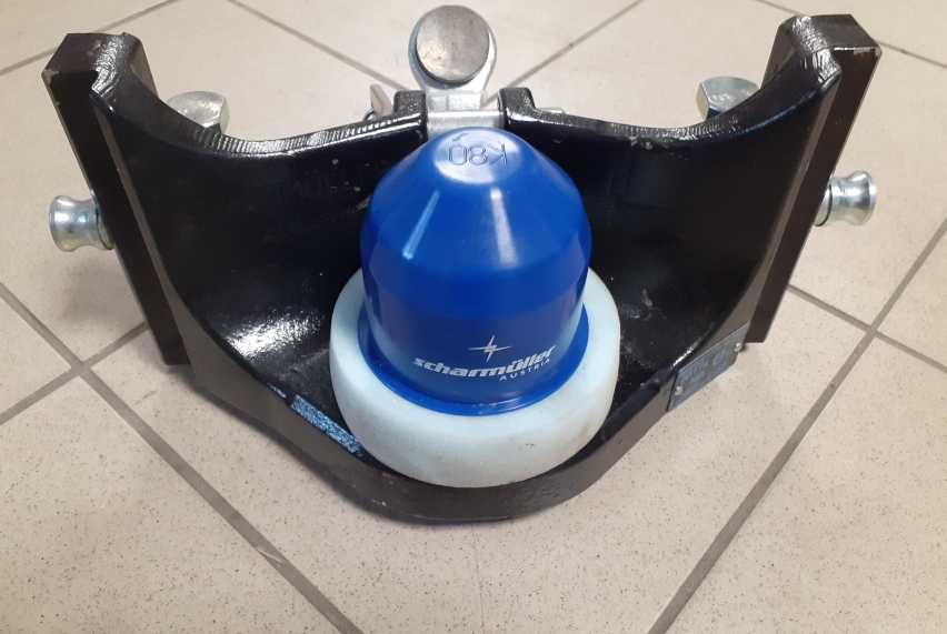 Scharmuller Zaczep kulowy k80 309mm 22mm 30mm 4000kg Czarny