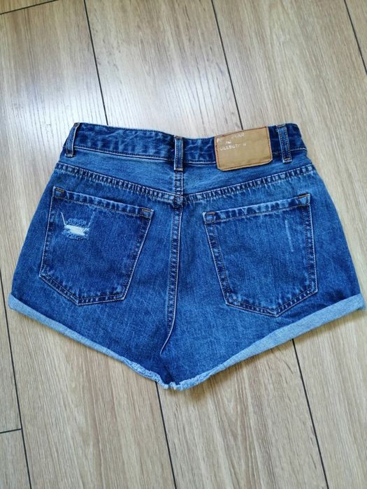 Spodenki jeansowe 34 wysoki stan Pull&Bear