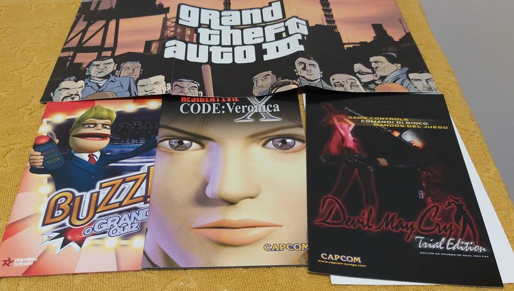 Capas Manuais PS1 + PS2 e Wii + Caixas wii com capa64739424766339121