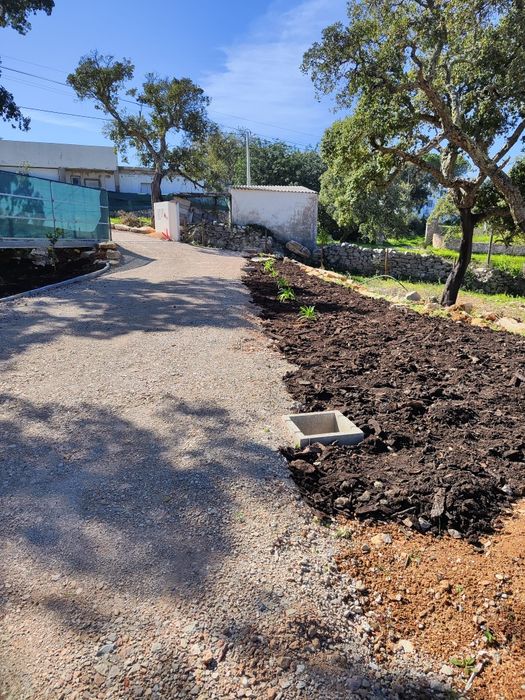 Terra para jardim