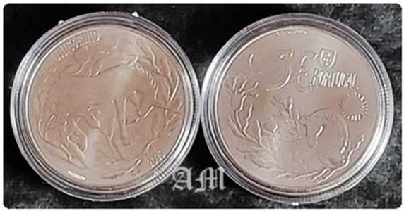 PORTUGAL - Moedas de 5€ comemorativas
