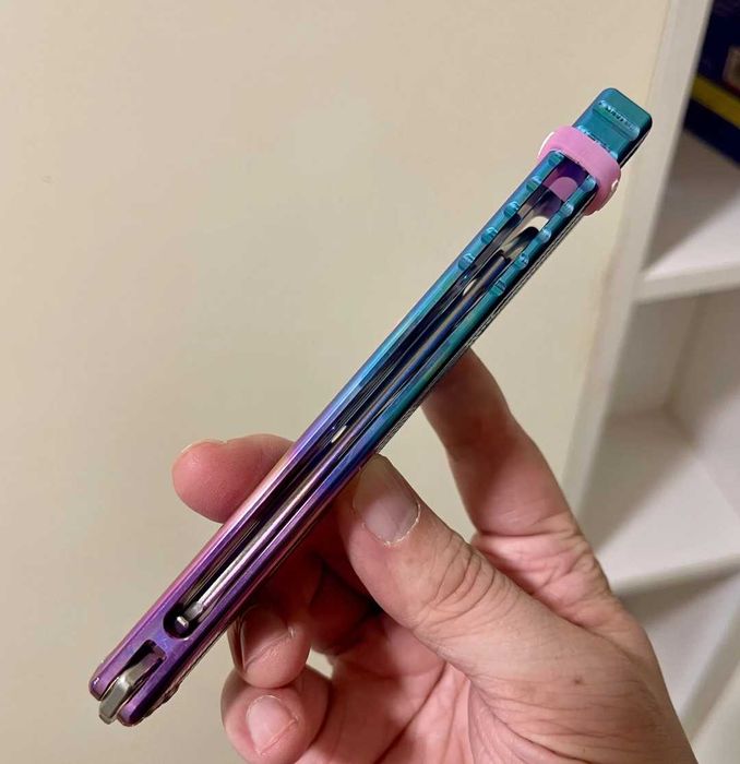 Kraken v3 Титан от Armed Shark тренировочных ножей бабочка балисонг