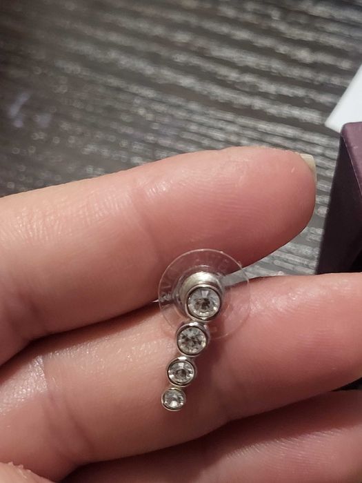 Сережки swarovaki