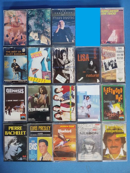 cassetes audio originais (anúncio nº5 )
