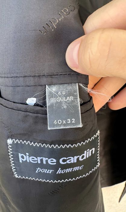Marynarka wełniana PIERRE CARDIN dwurzędowa elegancka r. XL (46)