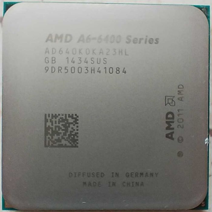 Procesor AMD APU A6-6400K 2 x 3,9 GHz