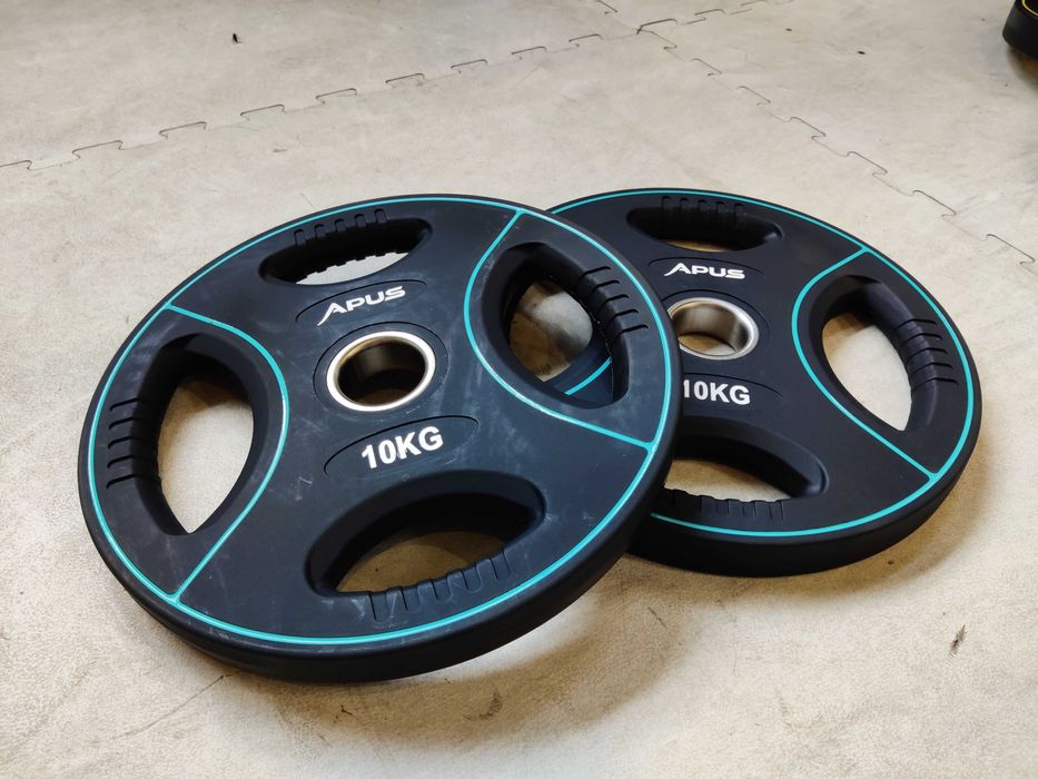 Obciążenie olimpijskie talerz JUPITER poliuretan 10 kg NOWY